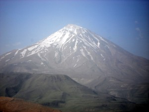 Damavand Peak, Alborz mountains, Tehran, Iran, 2 June 2008